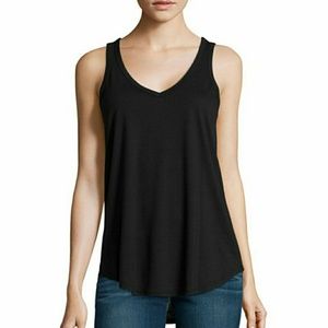 NWT Women's Small Black V-Neck Swing Tank Top